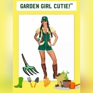 Garden Girl Cutie Costume - Green